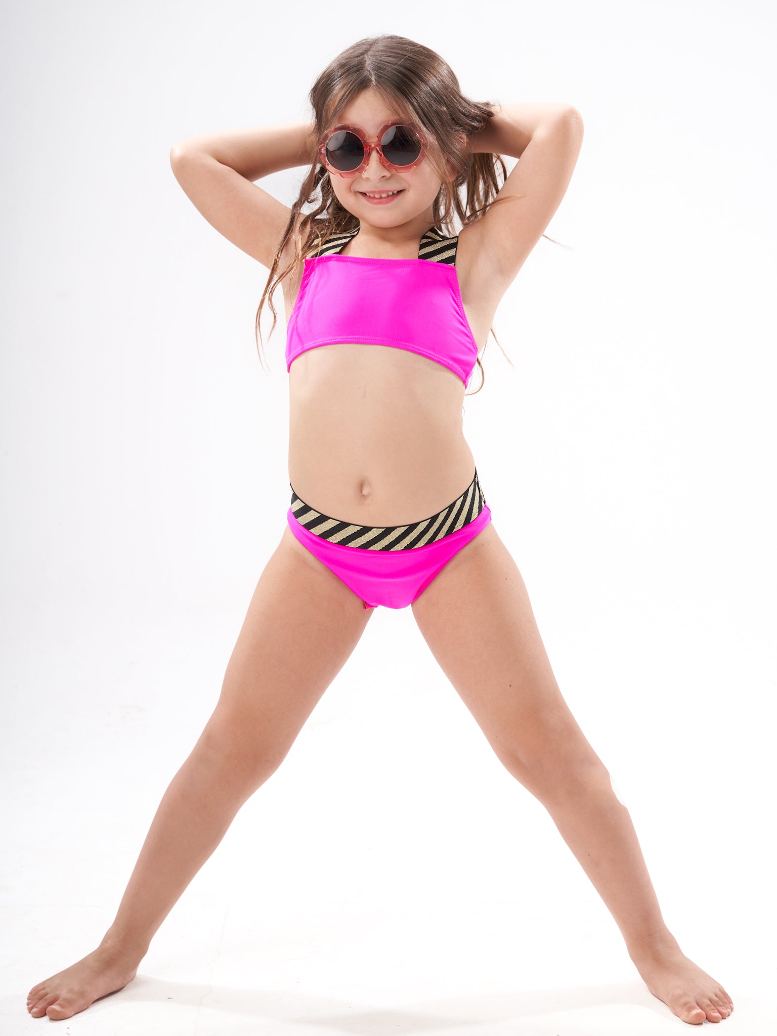 Calzedonia Kids Girls Bikini Federica Mini Me, Pink - 277c - Fuchsia :  : Fashion
